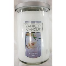 Yankee Candle WEDDING DAY Large 2-Wick Tumbler Jar White 22 oz Wax   192627787255